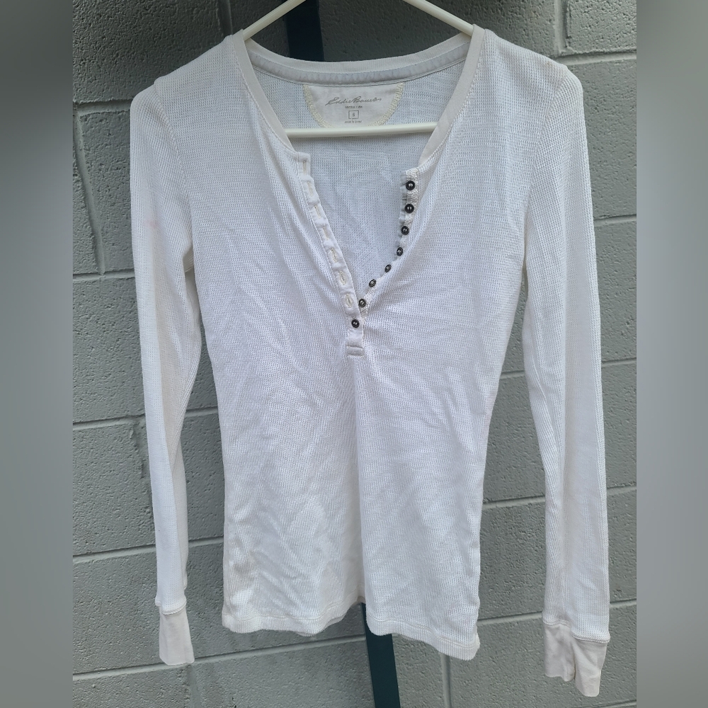 Eddie Bauer Small Henley Thermal